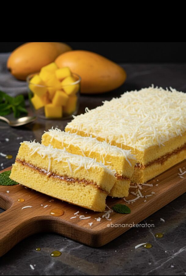 Cake Mangga Topping Keju